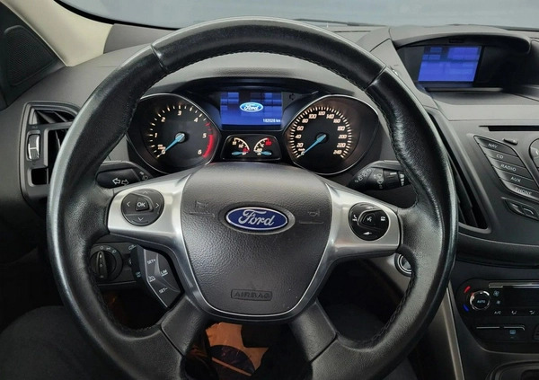 Ford Kuga cena 46900 przebieg: 182010, rok produkcji 2014 z Twardogóra małe 301